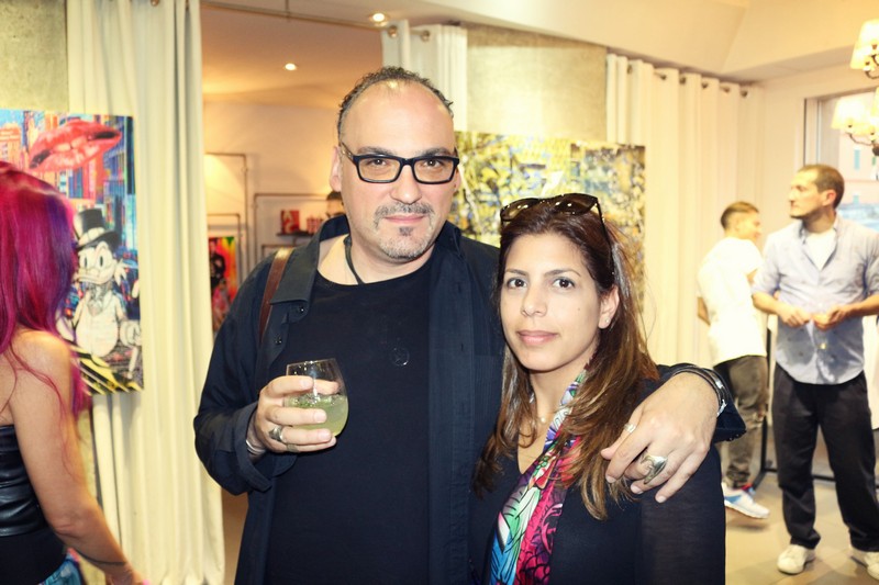 Suzi in Beirut at Vick Vanlian Showroom